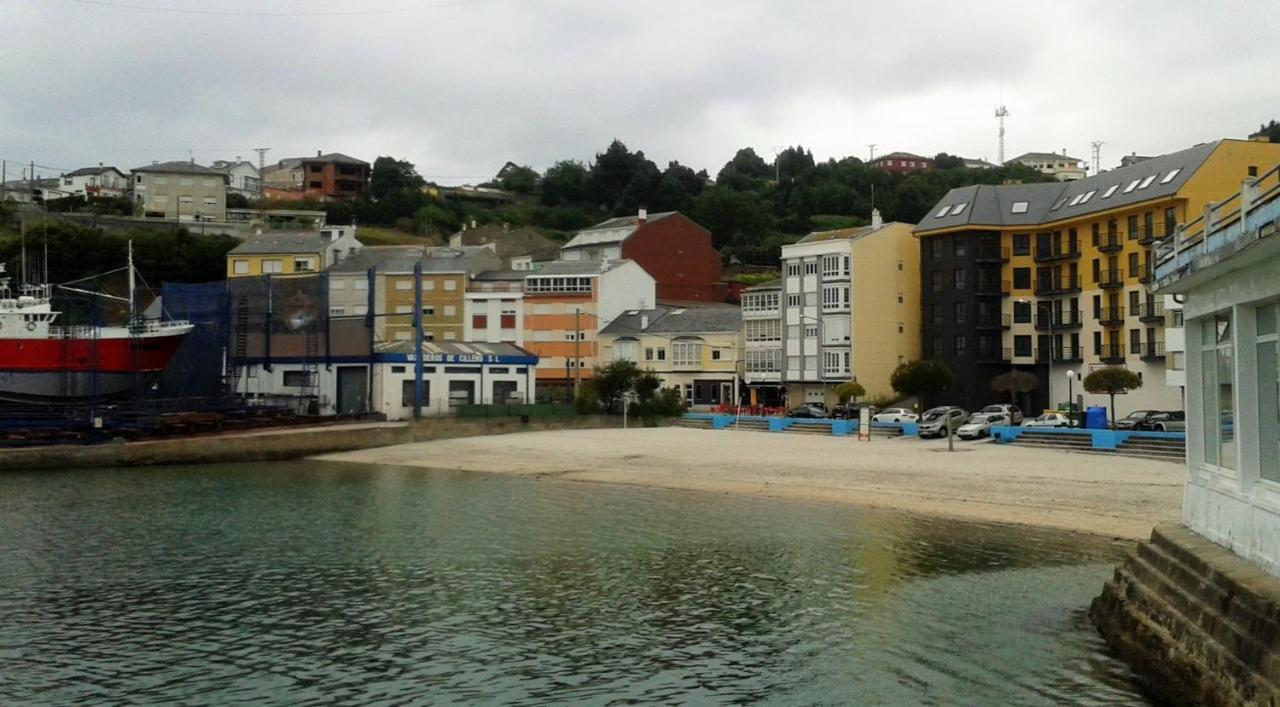 Apt. P/4 En La Playa De Viveiro Exterior foto